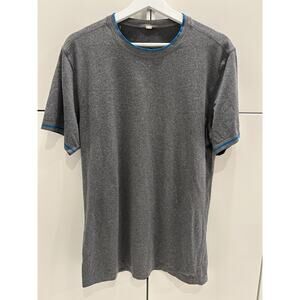 LULULEMON Men's And Make Sure to Drink a Beer or Two T-Shirt heather Grey Large